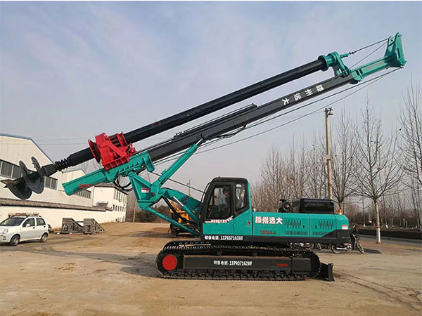滕州市2019最新黄色app免费建筑机械2019最新黄色免费软件在打孔时遇到钢筋笼浮起